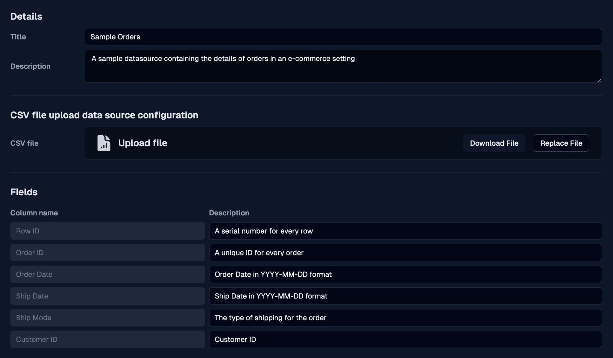 Creating a dashboard